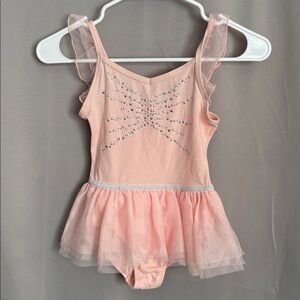 Cat & Jack Pink Leotard with Tutu- Girls size 6/6X